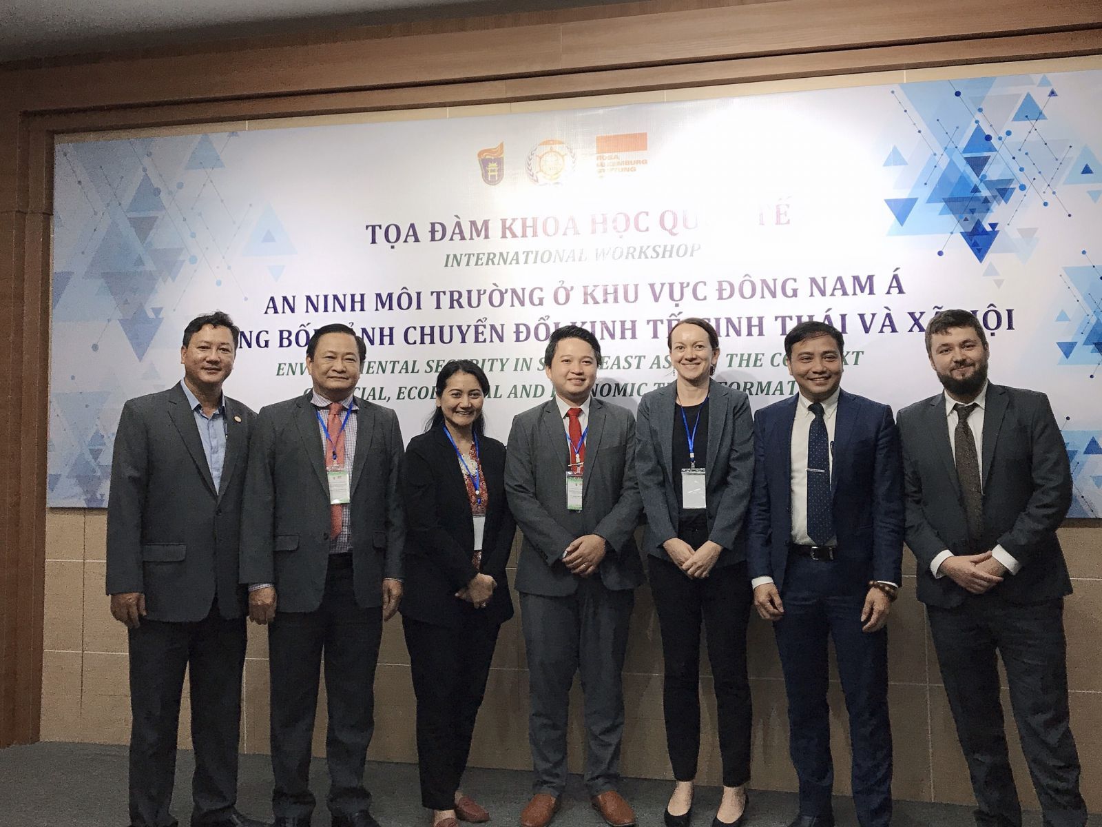 Tọa đàm “An ninh môi trường ở khu vực Đông Nam Á trong bối cảnh chuyển đổi kinh tế, sinh thái và xã hội tại Hải Phòng